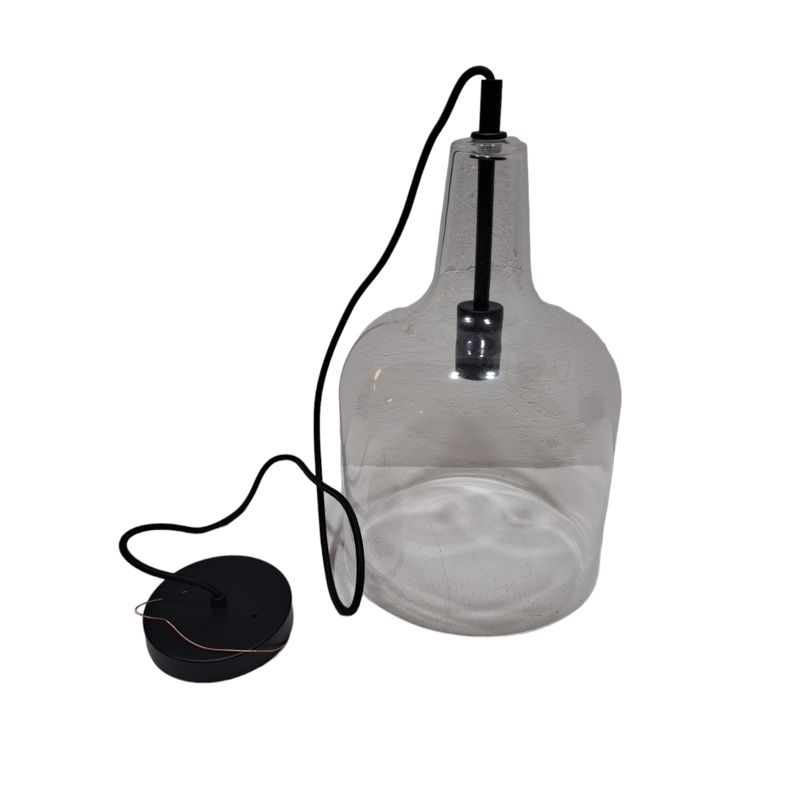 Canarm, IPL1059A01BK10, Keeva 1-Light Pendant, Matte Black