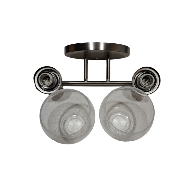 Canarm, IVL705A02BN, Carson, 2 Light, 16 inch, Brushed Nickel, Vanity Light, Wall Light
