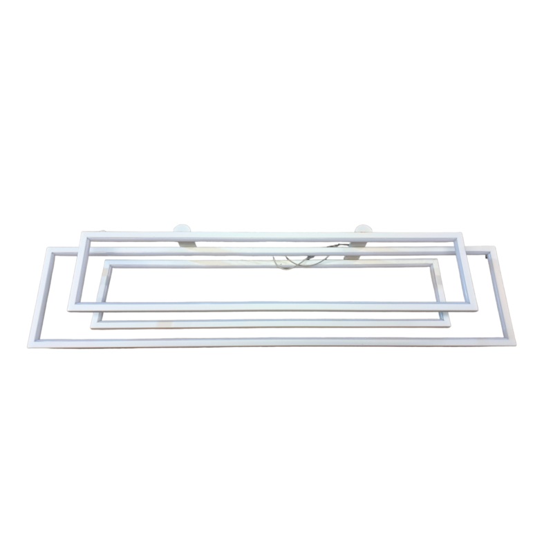 Elan, 84322WH, Jestin LED 38 inch White Chandelier Ceiling Light, Linear (Single)