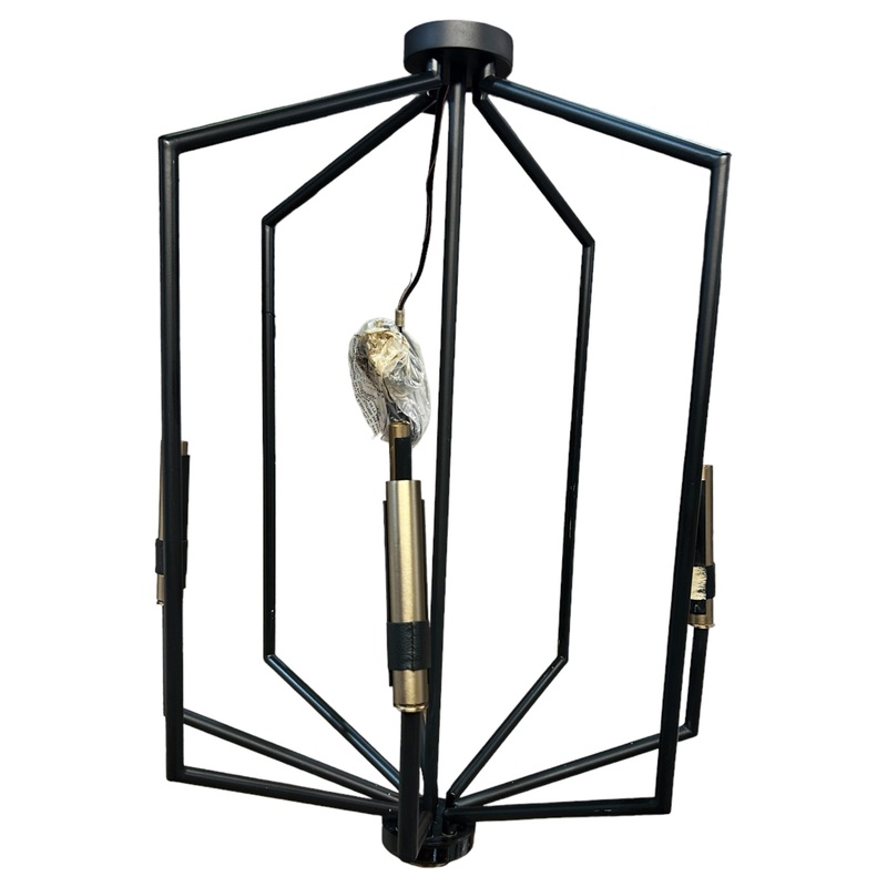 Kichler, 52351BK, Armand 4 Light 19 Wide Taper Candle Pendant