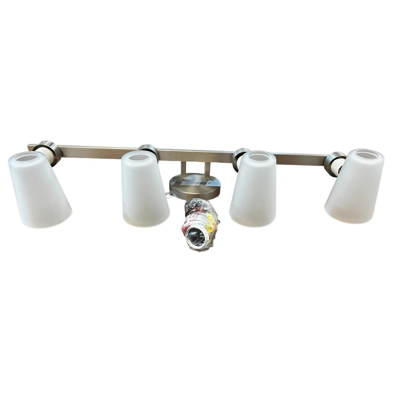 Kichler Lighting, 55122NI, Stamos 31 Inch 4 Light Bath Vanity Light, In Brushed Nickel
