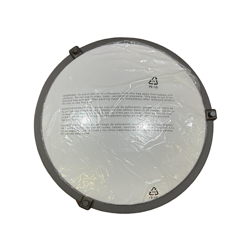 Lithonia Lighting, FMSATL 13 14840 BZA, LED Flush Mount, 12 5/8 in Dia, Antique Bronze, 1,100 lm Light Output, 4000K