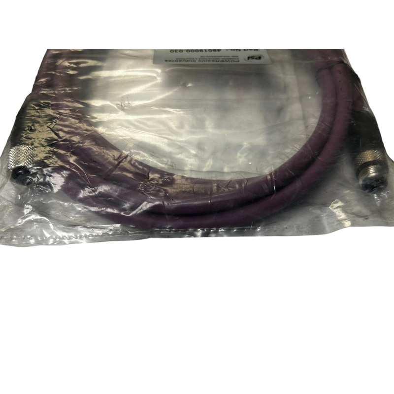 Powersonic Industries, 49019000-030, M12 4P Male to M12 4P Female Cord  – NEW IN ORIGINAL PACKAGING
