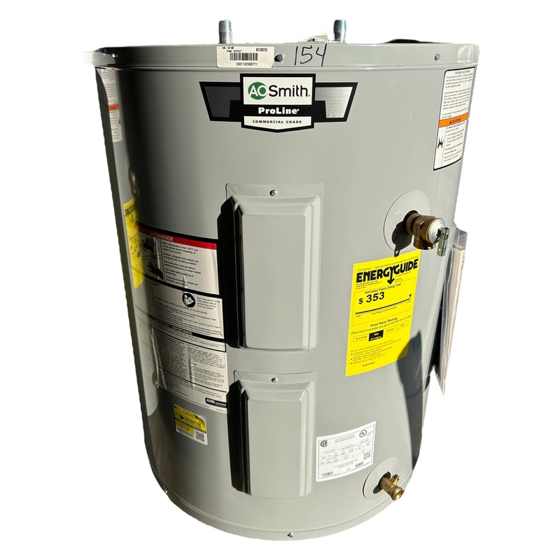 AO Smith, ENL-40 100, 38-GALLON, (32T X 23W) 240V, ProLine, Lowboy, Top Connect, Electric, Water Heater – IN STORE PICKUP ONLY
