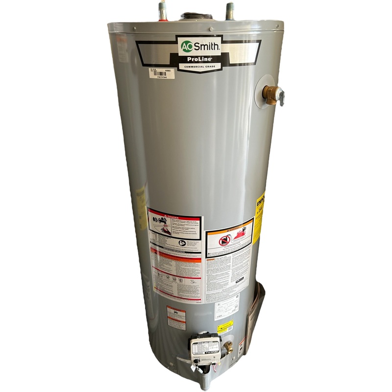 AO Smith, XCG-50 400, 50-GALLON, (57T X 21W), ProLine, Atmospheric Vent, Tall, Natural Gas, Water Heater – IN STORE PICKUP ONLY