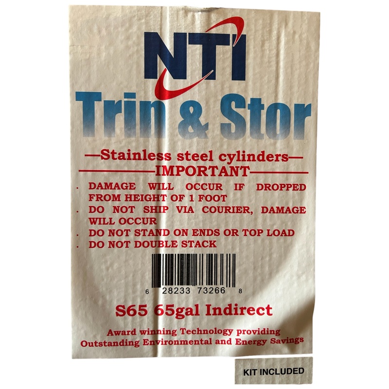 NTI, Trin & Stor, S65, 65gal, Indirect, Boiler