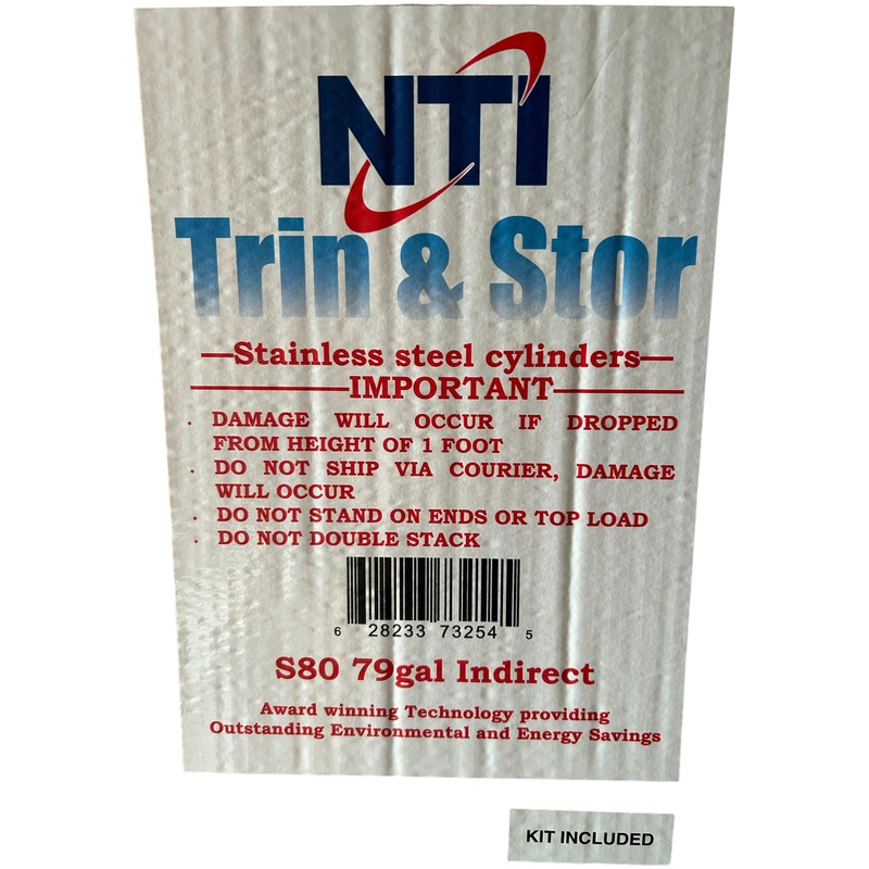 NTI, Trin & Stor, S80, 79gal, Indirect, Boiler – Cosmetic Damage – IN STORE PICKUP ONLY