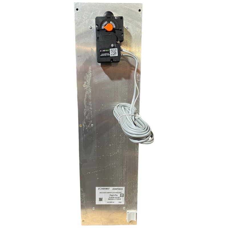 ZONEFIRST, ZDBP0822, 08×22, Zone Damper, Plug-in, Bm 12vdc – NEW NO BOX