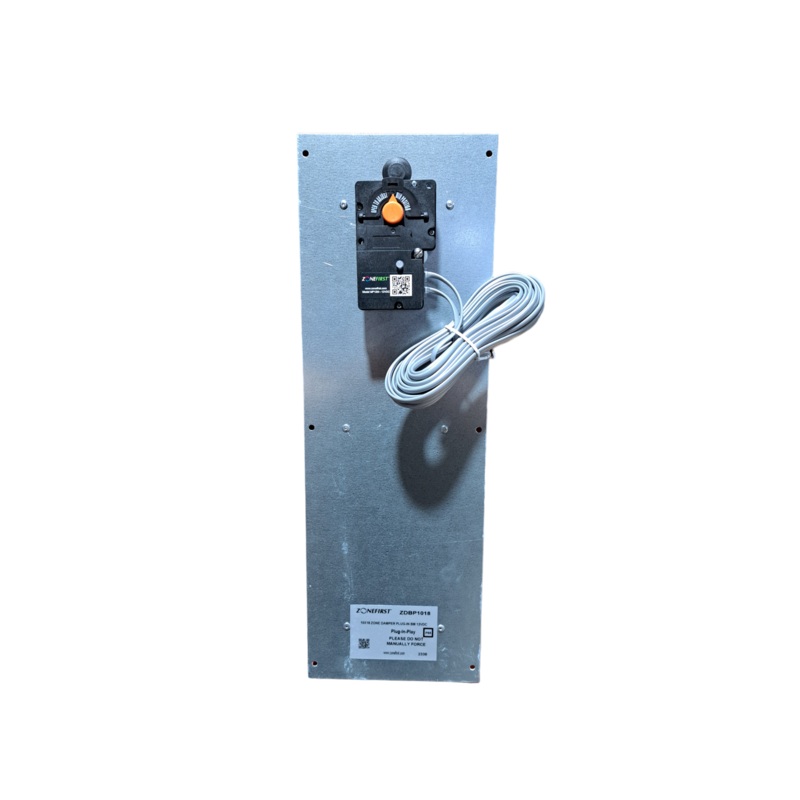 ZONEFIRST, ZDBP1018, 10×18, Zone Damper, Plug-in, Bm 12vdc – NEW NO BOX