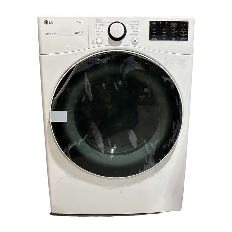 222FLD LG DLE3600W 7.4 cu. ft. Ultra Large White Smart Electric Vented Dryer with Sensor Dry and Wi-Fi Enabled – IN STORE PICKUP ONLY