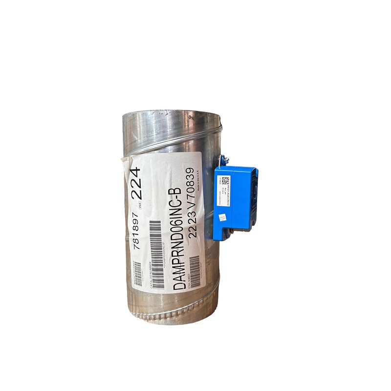 DAMPRND06INC-B, ROUND ZONE DAMPER, 6, 3-WIRE, (PO/PC)