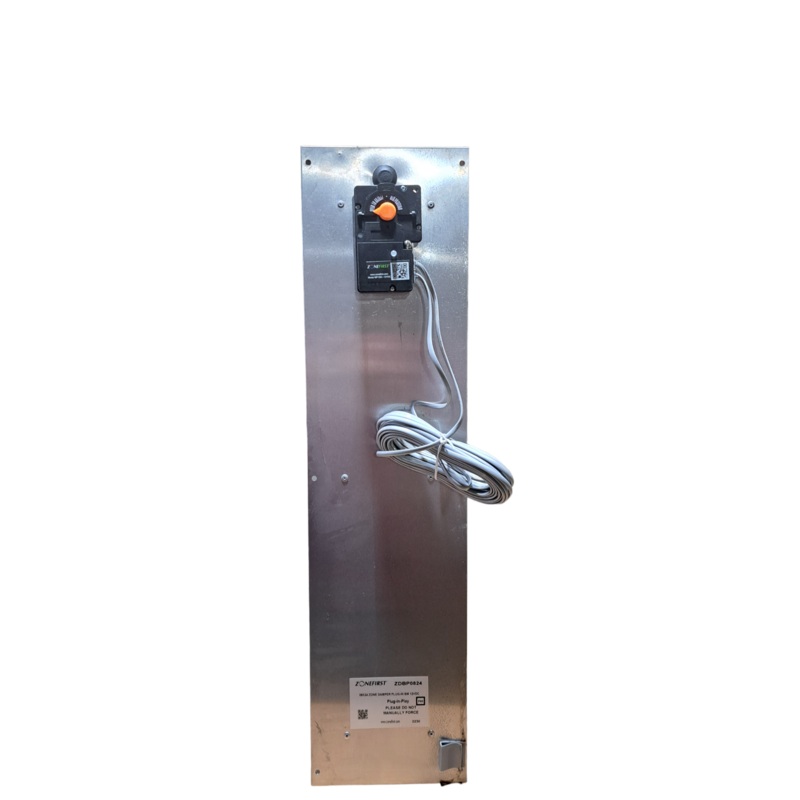 ZONEFIRST, ZDBP0824, 08×24, Zone Damper, Plug-in, Bm 12vdc – NEW NO BOX