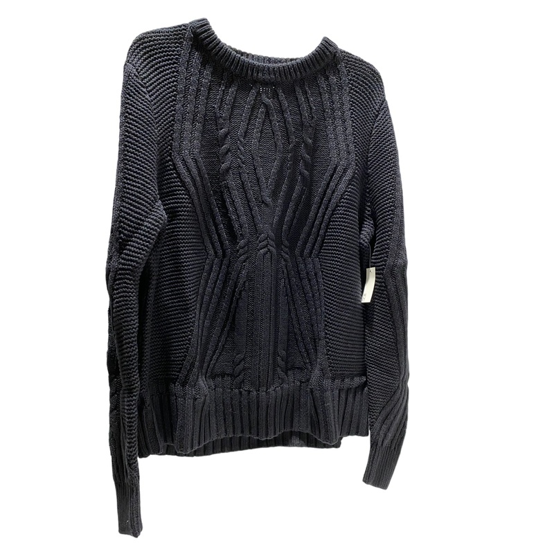 Essentials Midweight Crewneck Sweater, Black, Men’s, XL