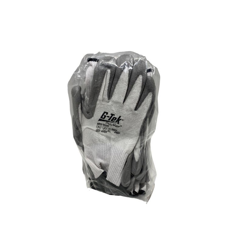 G-TEK Poly Kor Industrial Gloves 12PK, XL