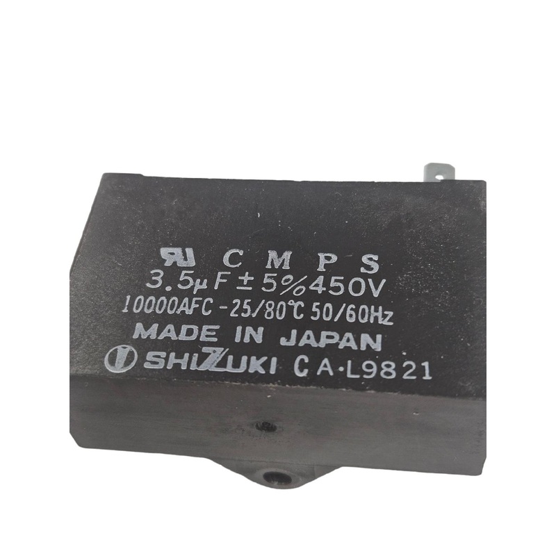 Shizuki CMPS, L9821, 3.5 uf+5 450 vac capacitor