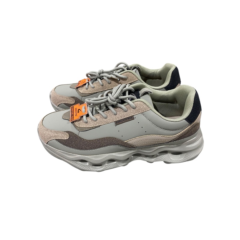 Geers, Men’s, Comfort Foam, Shoes, Brown/Black/Olive Green