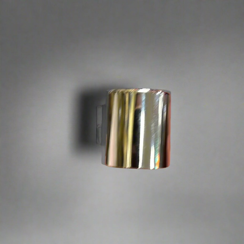 Chrome plastic 15/16 top hat lugnut cover without flange – SINGLE