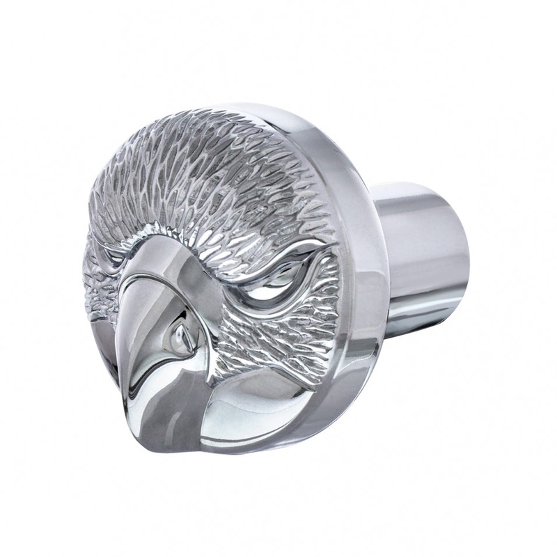 Eagle chrome aluminum threaded tractor/trailer air brake knob – SINGLE