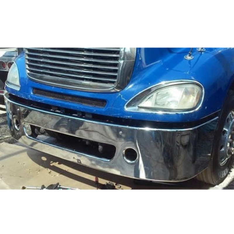 Freightliner Columbia 2004+ premium 8 gauge chrome wraparound bumper