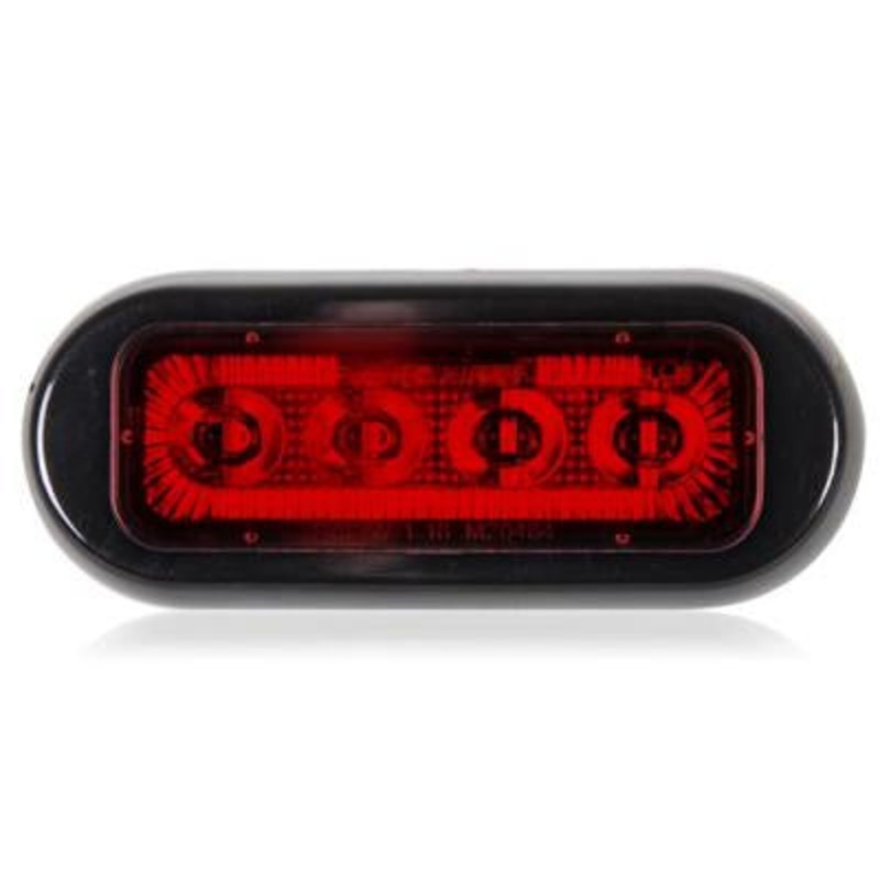 Maxxima Red 8 diode 3.8 x 1.5 low profile surface mount LED strobe light