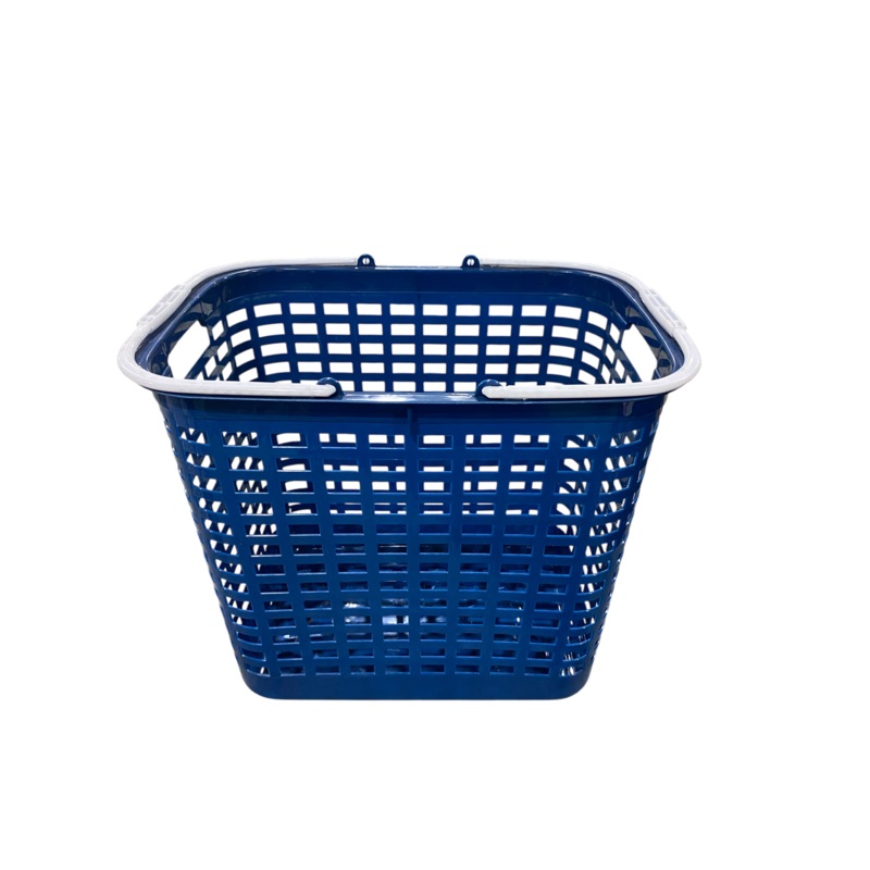 Tall Plastic Basket w/ Handles