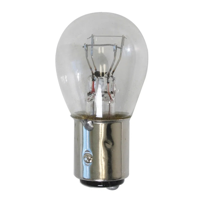 #1157 Clear glass incandescent light bulb – PAIR