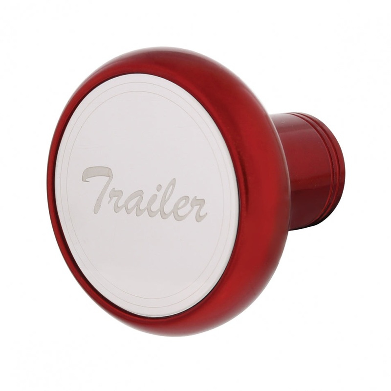 Candy Red Tractor/Trailer screw-on air brake knob