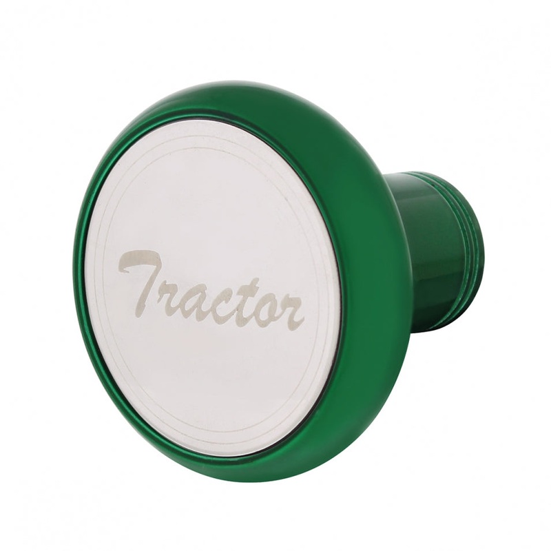 Emerald Green Tractor/Trailer screw-on air brake knob
