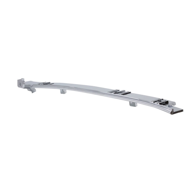 Freightliner Century chrome plastic top of dash trim – fits 9-7/8 bolt spacing