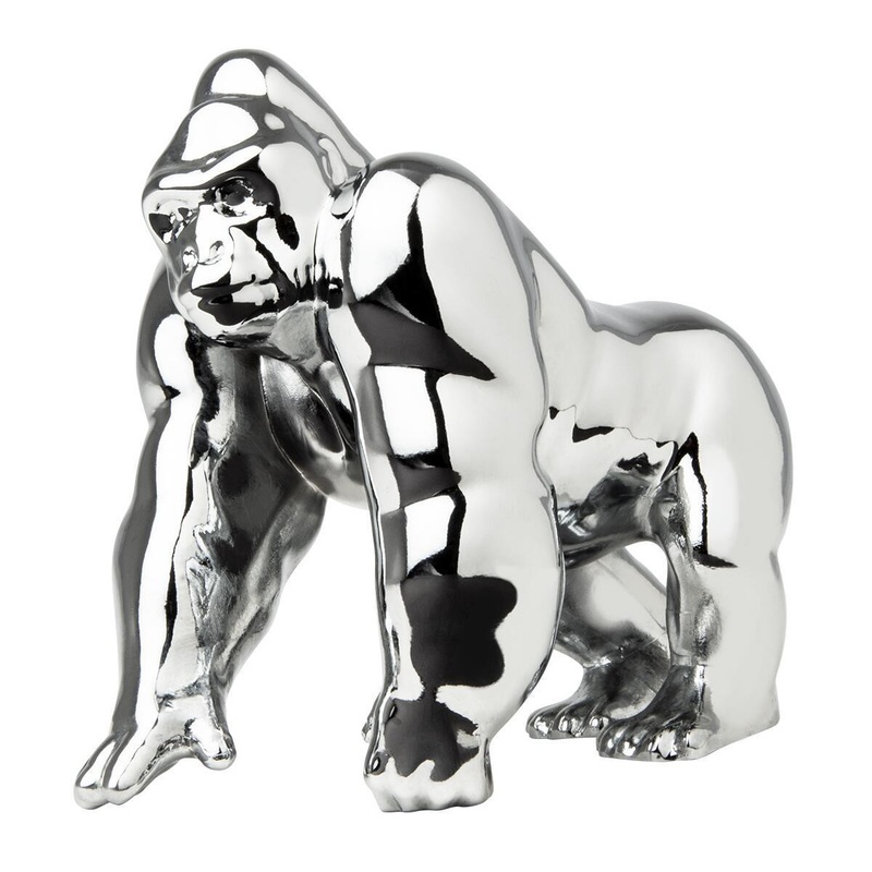 Gorilla King chrome hood ornament