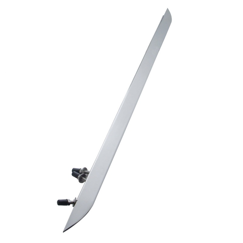 Peterbilt 359 / Kenworth-style stainless steel 33.75 long grill bar – SINGLE