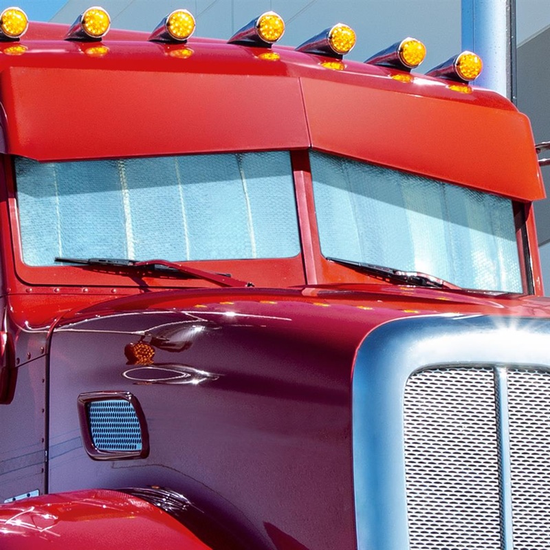 Peterbilt 384/386/388/389 – reflective cooling window shade