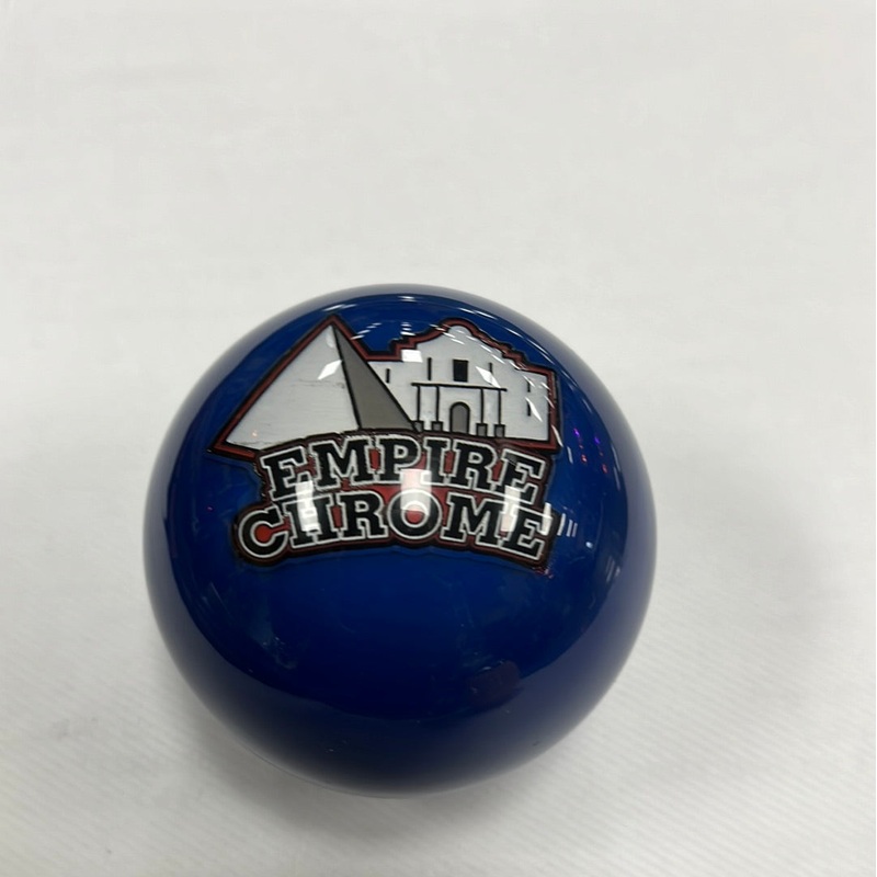 2.25 diameter round gear shift knob w/ 1/2 x 13 adapter