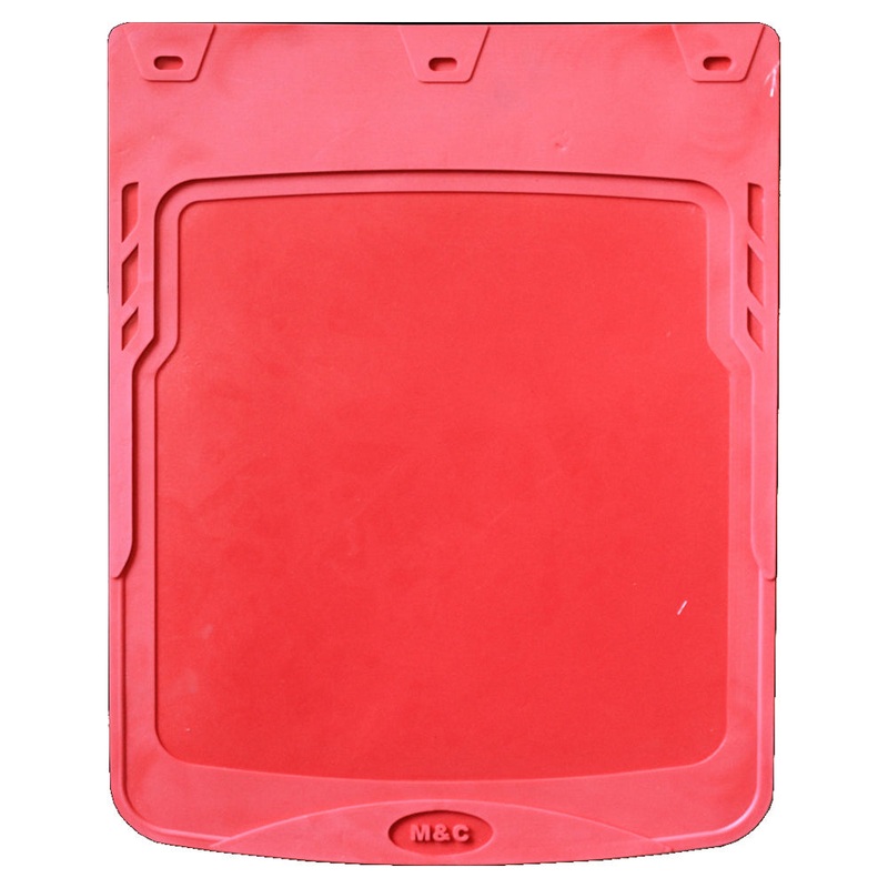 Flat Red Mud Flap 24 X 30 – PAIR