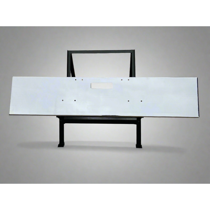 Freightliner Classic -2001 chrome 20 boxed end bumper with standard tow & mounting holes