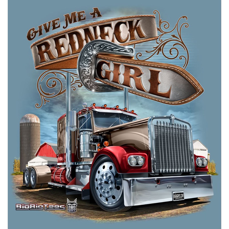 Redneck Girl trucker tee shirt