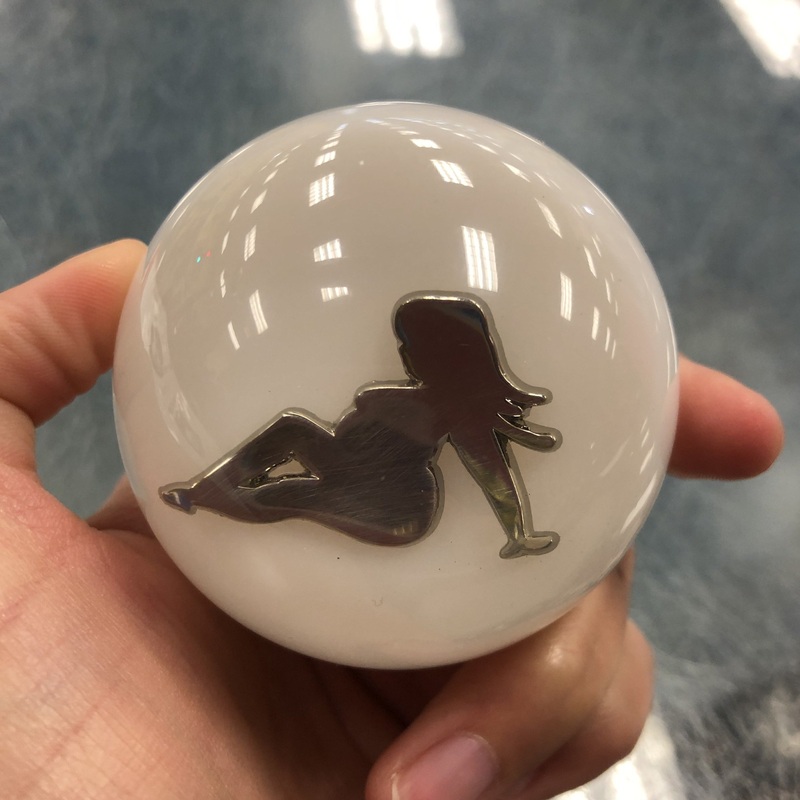 Thicc Lady 2.25 diameter round gear shift knob