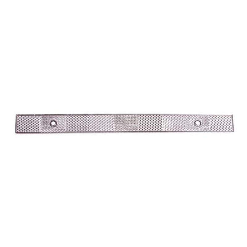 12 x 1 safety reflector w/plastic back – tape mount or screw mount