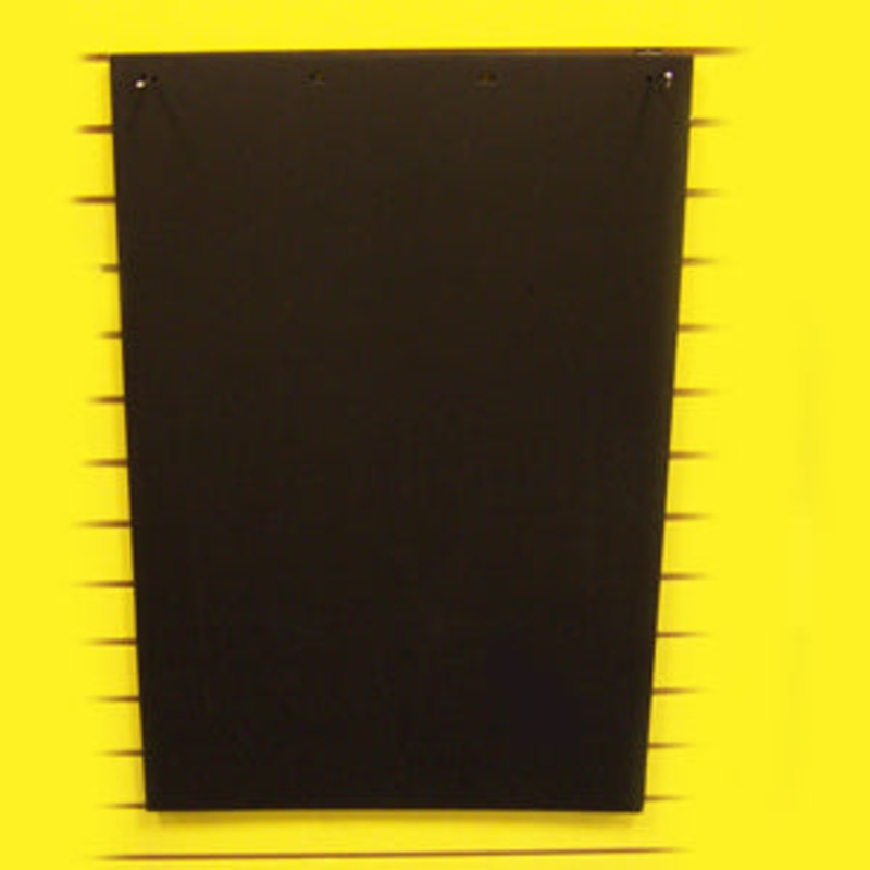 24 x 36 black poly rubber blend mudflap