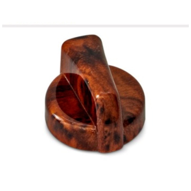 Peterbilt -2005 wood-look plastic air conditioner/heater knob