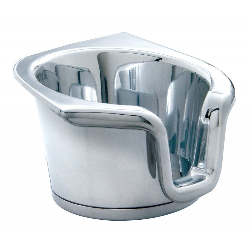Peterbilt 379 / 386 / 389 2006-2021 chrome plastic dash cupholder insert