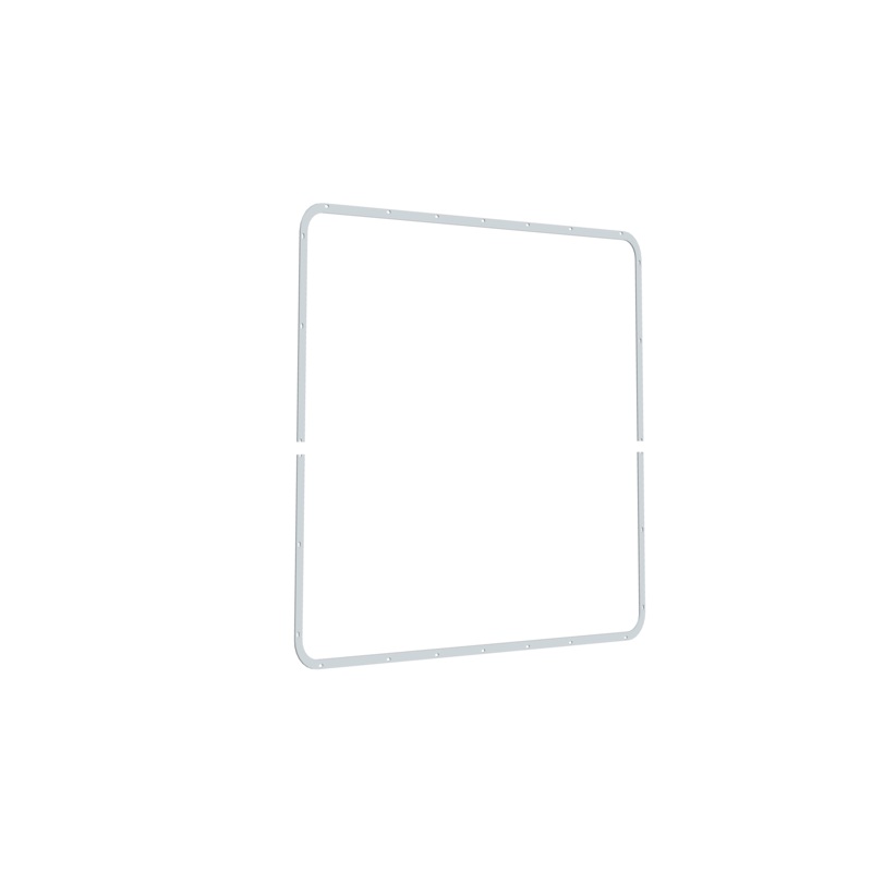 Peterbilt 379 extended hood stainless steel grill bezel / grill mounting kit – includes mounting hardware