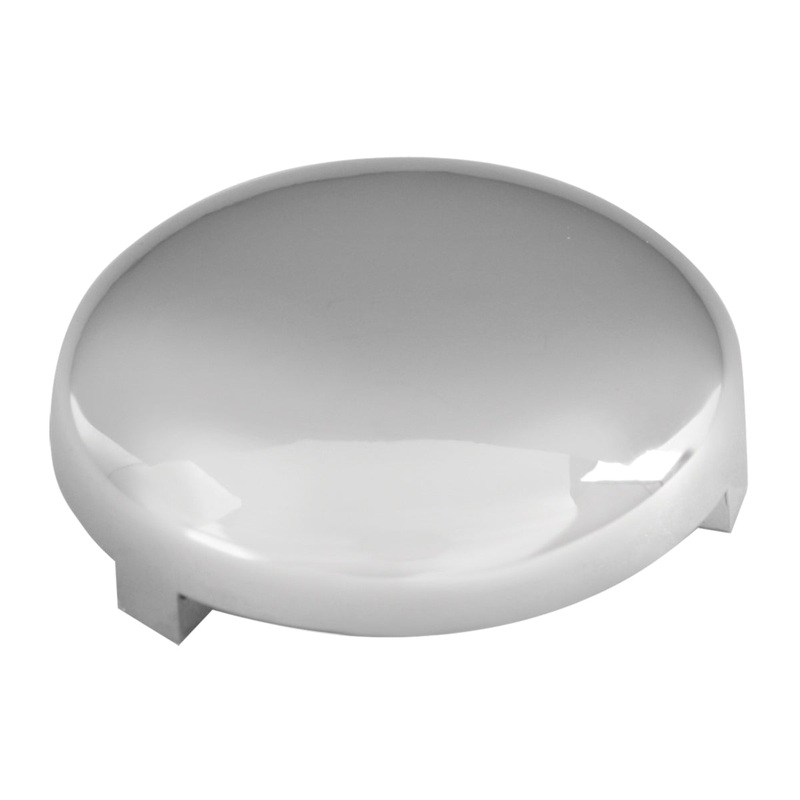 Chrome plastic upholstery button cover for Freightliner and International – 10/PACK