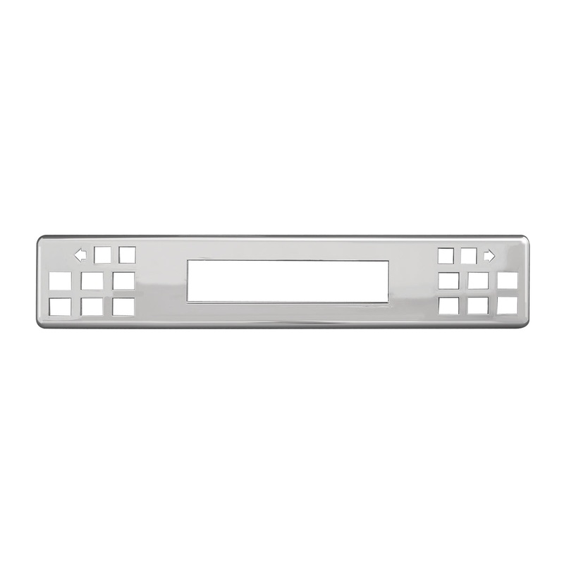 Freightliner Century -2001 chrome plastic dash instrument panel cover