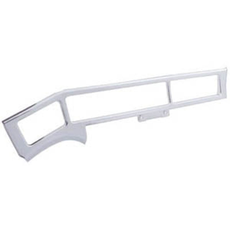 Freightliner Century/Columbia chrome plastic lower right dash insert