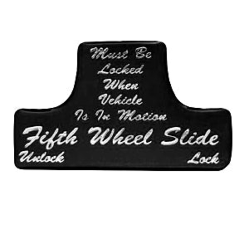 Freightliner Classic/FLD Fifth Wheel Slide glossy sticker only