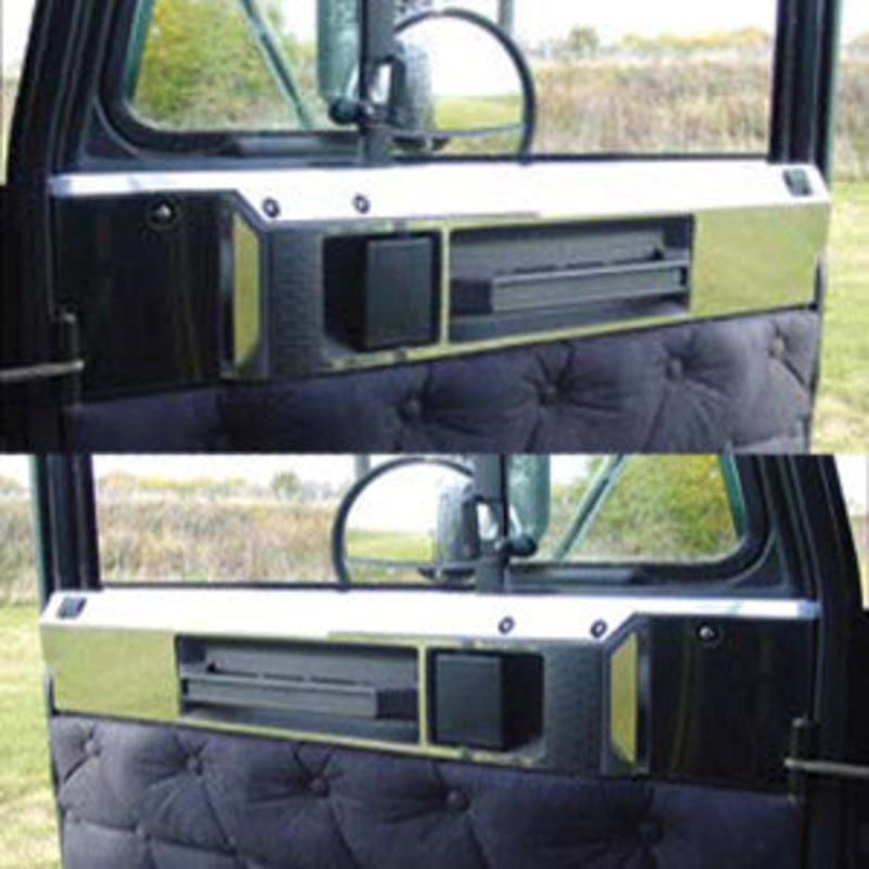 Freightliner Classic/FLD interior upper door sill cover and latch surround – PAIR