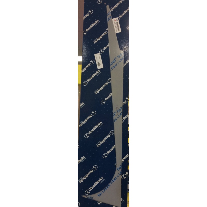 Freightliner Classic/FLD stainless steel headliner trim w/speaker holes – Passenger’s Side