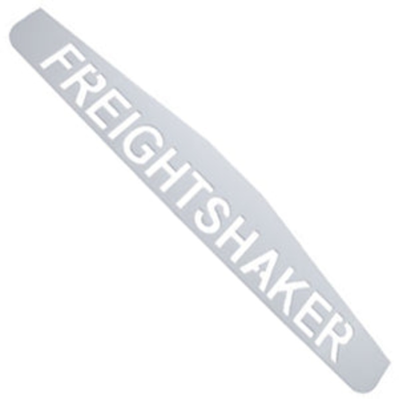 Freightshaker 24 chrome mudflap weights w/3 bolt-thru holes – PAIR