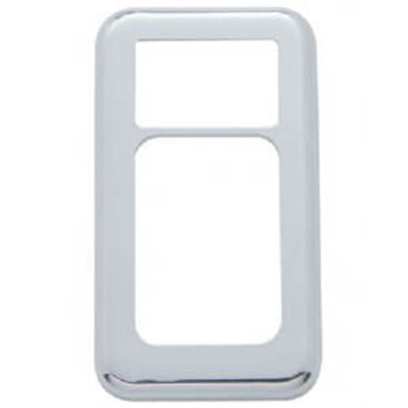 International chrome plastic I dash switch trim – 3/PACK